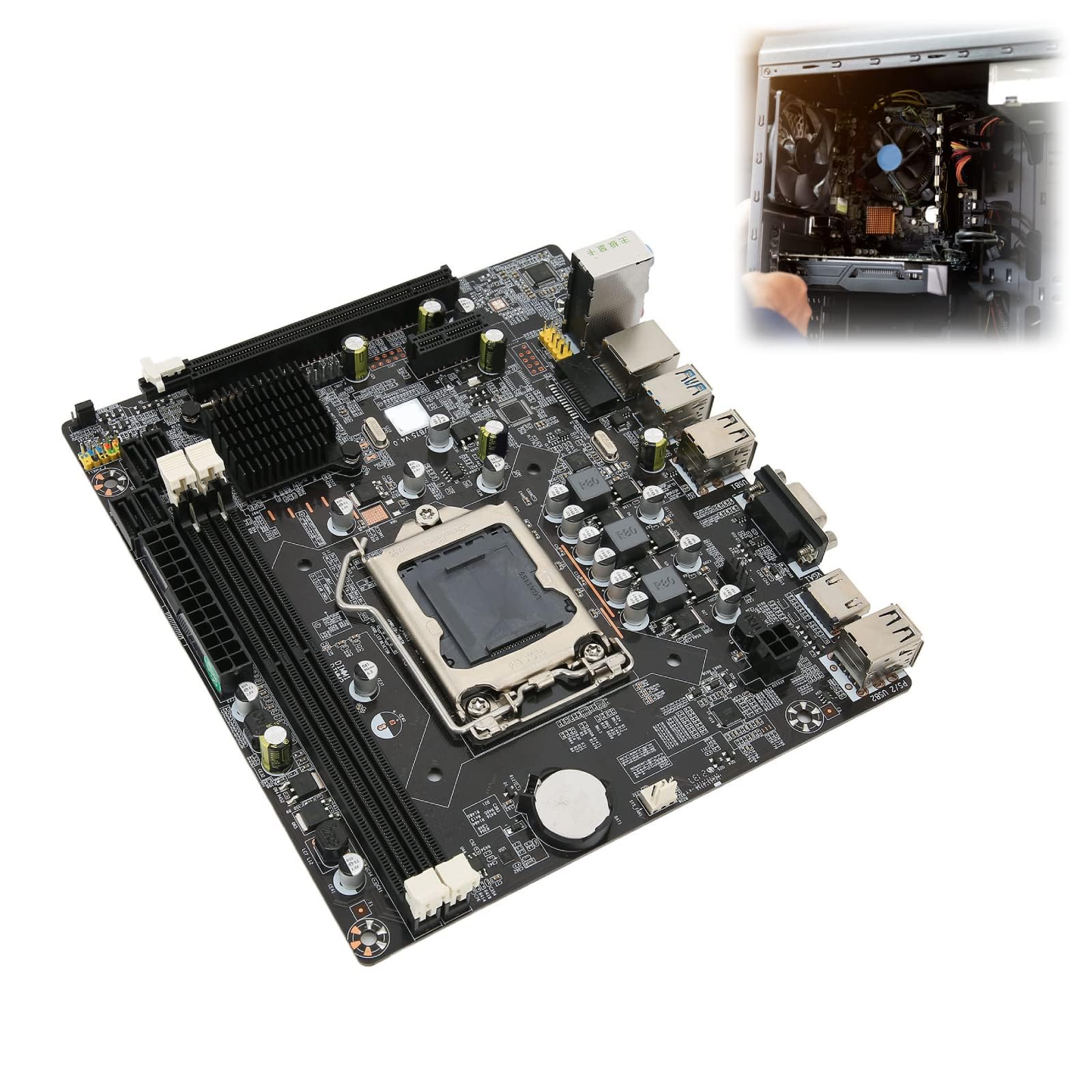 LGA 1155 Socket Intel DDR3 Schede madri I5 I7 CPU SATA PC Scheda madre per computer Intel B75