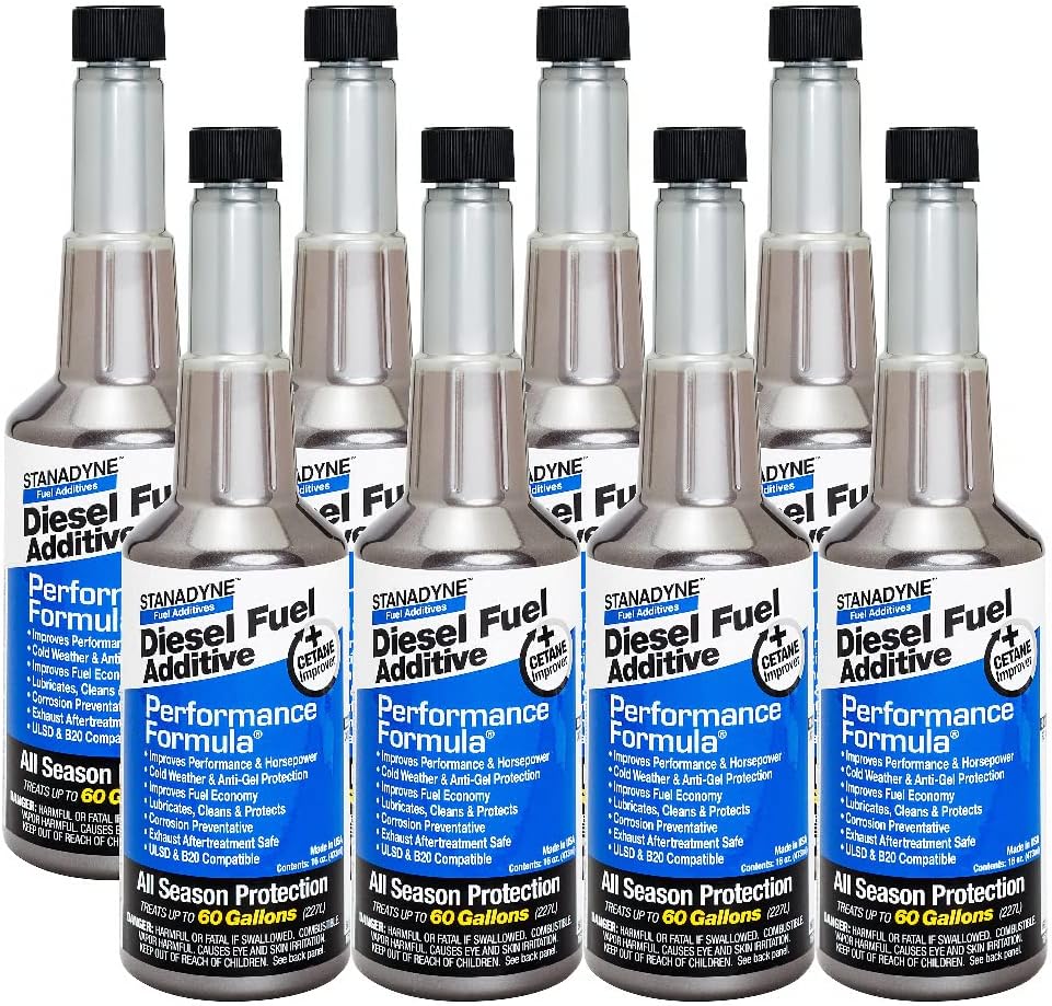 Performance Formula Diesel Fuel Additive - Pack of 8 Pint Bottles - Part # 385658