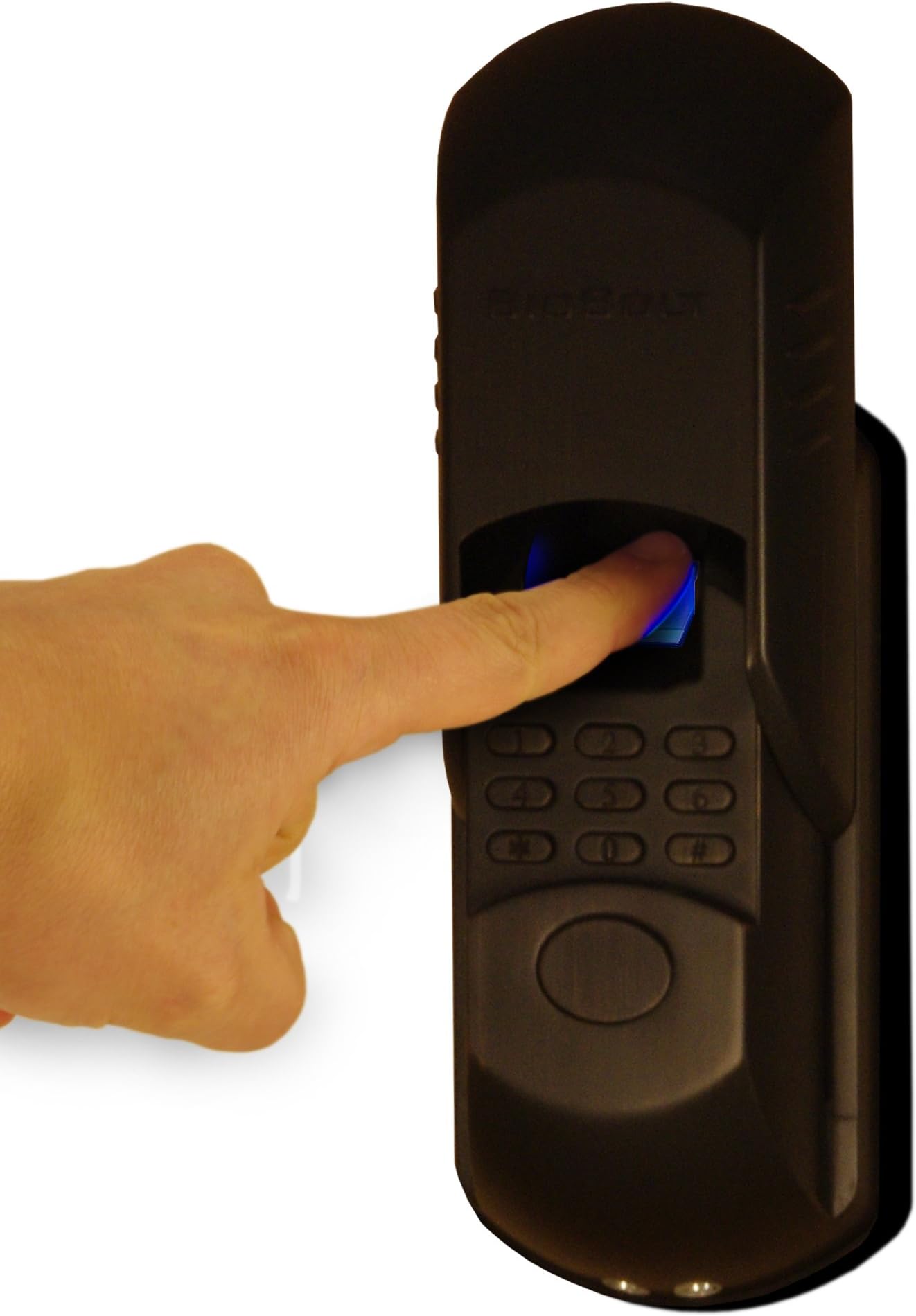 BioBolt X2 Keyless Fingerprint Deadbolt Door Lock - Aged Bronze
