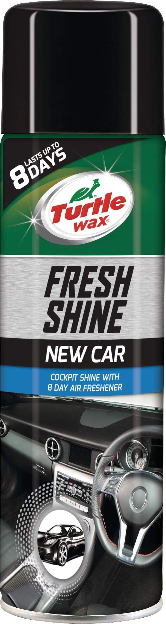 New Car - Turtle Wax Fresh Shine Cockpit Shine Aerosol 500ML