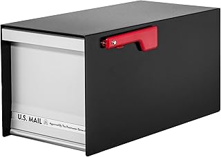Architectural Mailboxes MailMax™ Heavy Duty, Modern Steel Metal Post Mou...