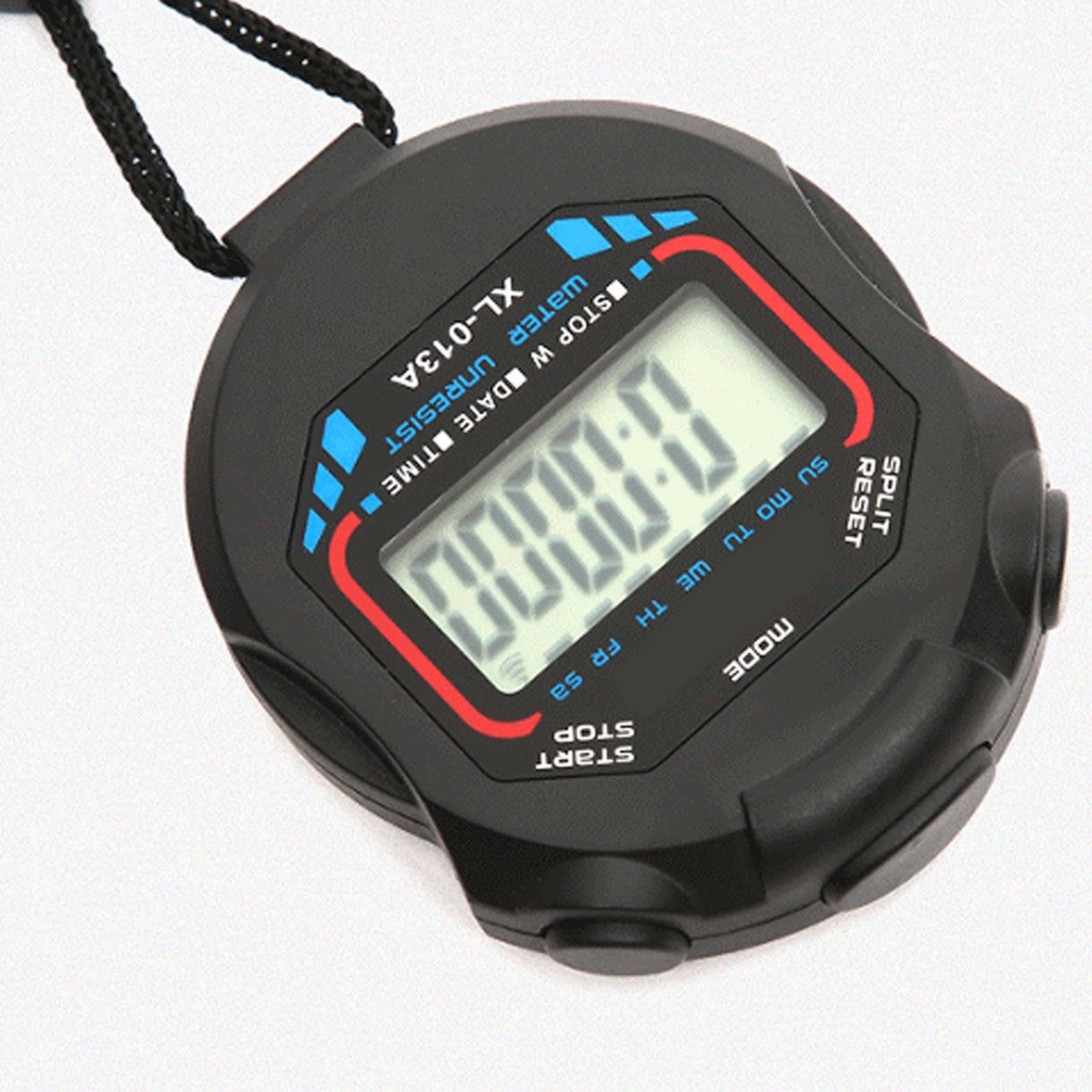 Minuterie D'Exercice - Chronomètre Compte à Rebours - Portable Avec Lanière - Pour Sport/École