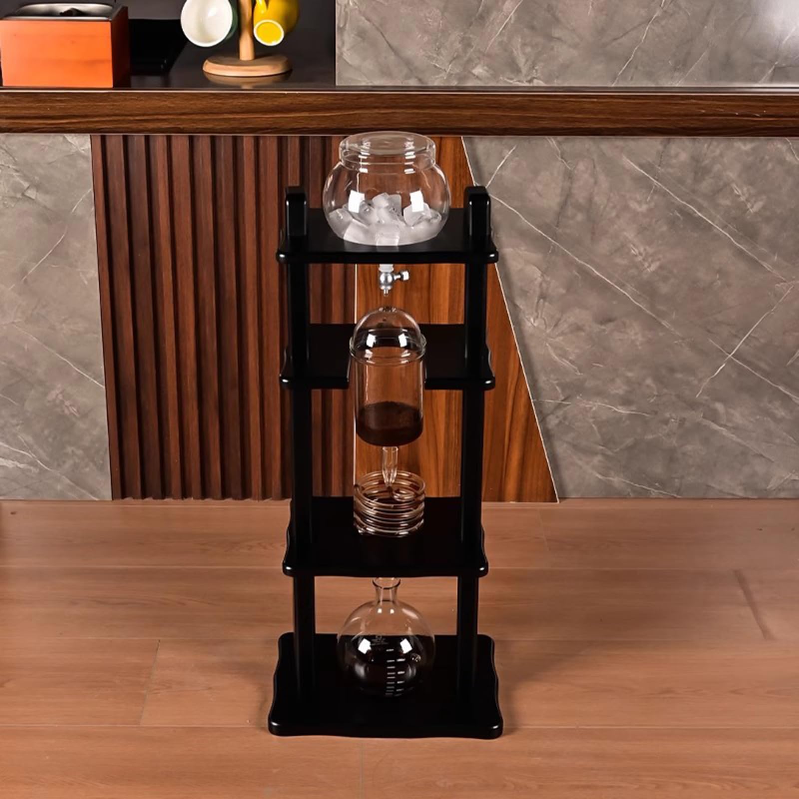 Cafetera fría con tecnología de goteo lento, gran capacidad para bares y fiestas