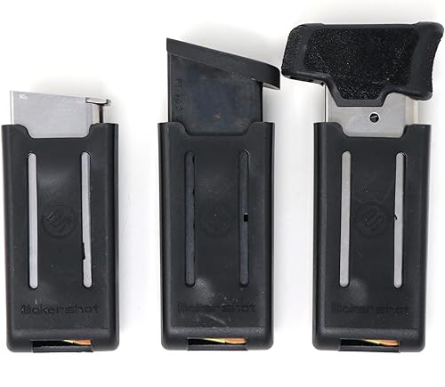 Miniatura 8 de MakerShot Portador de revistas funda para cargador de cinturón de pistola, accesorios de cinturón táctico, equipo táctico, almacenamiento de