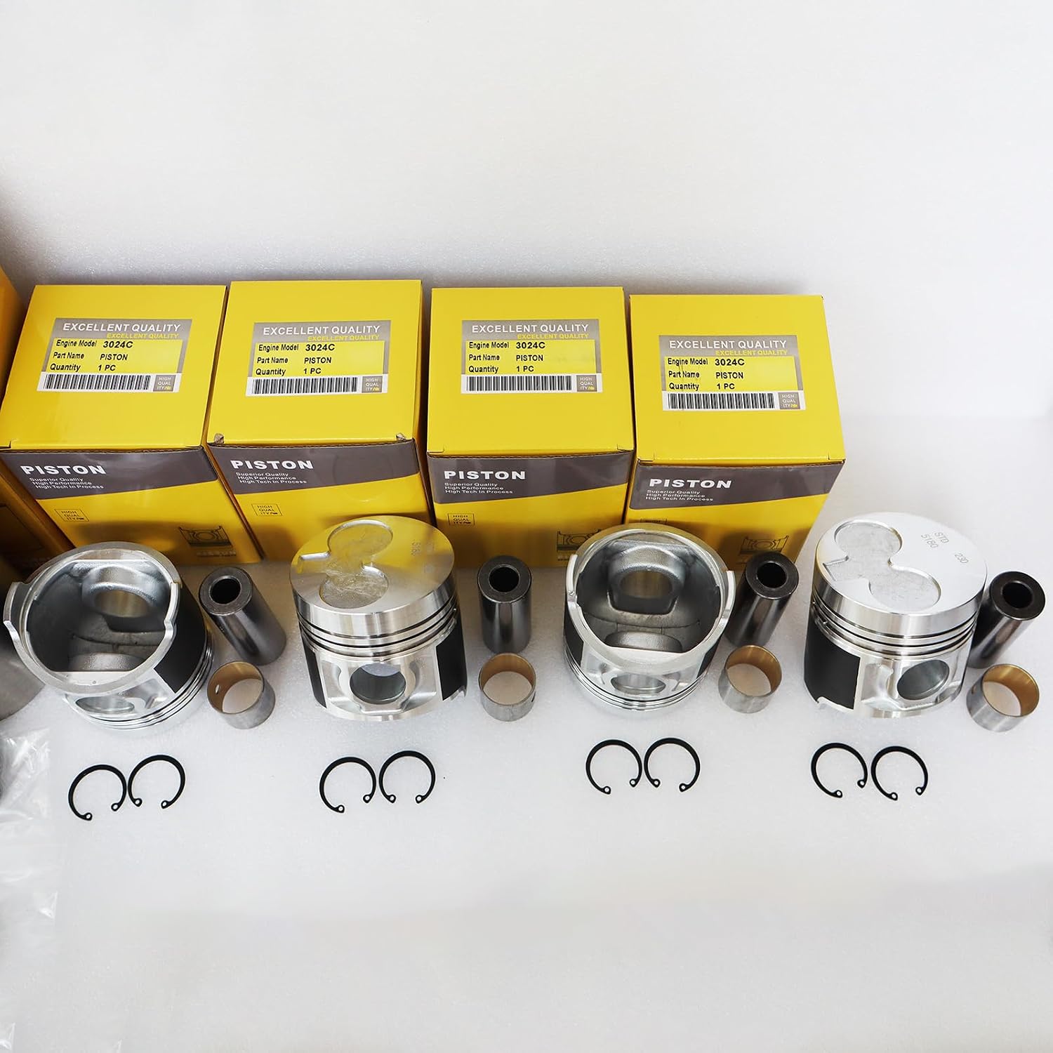 3024C 3024T N844 Engine Overhaul Rebuild Kit For CASE Model SR130 SR150 SR175 SV185