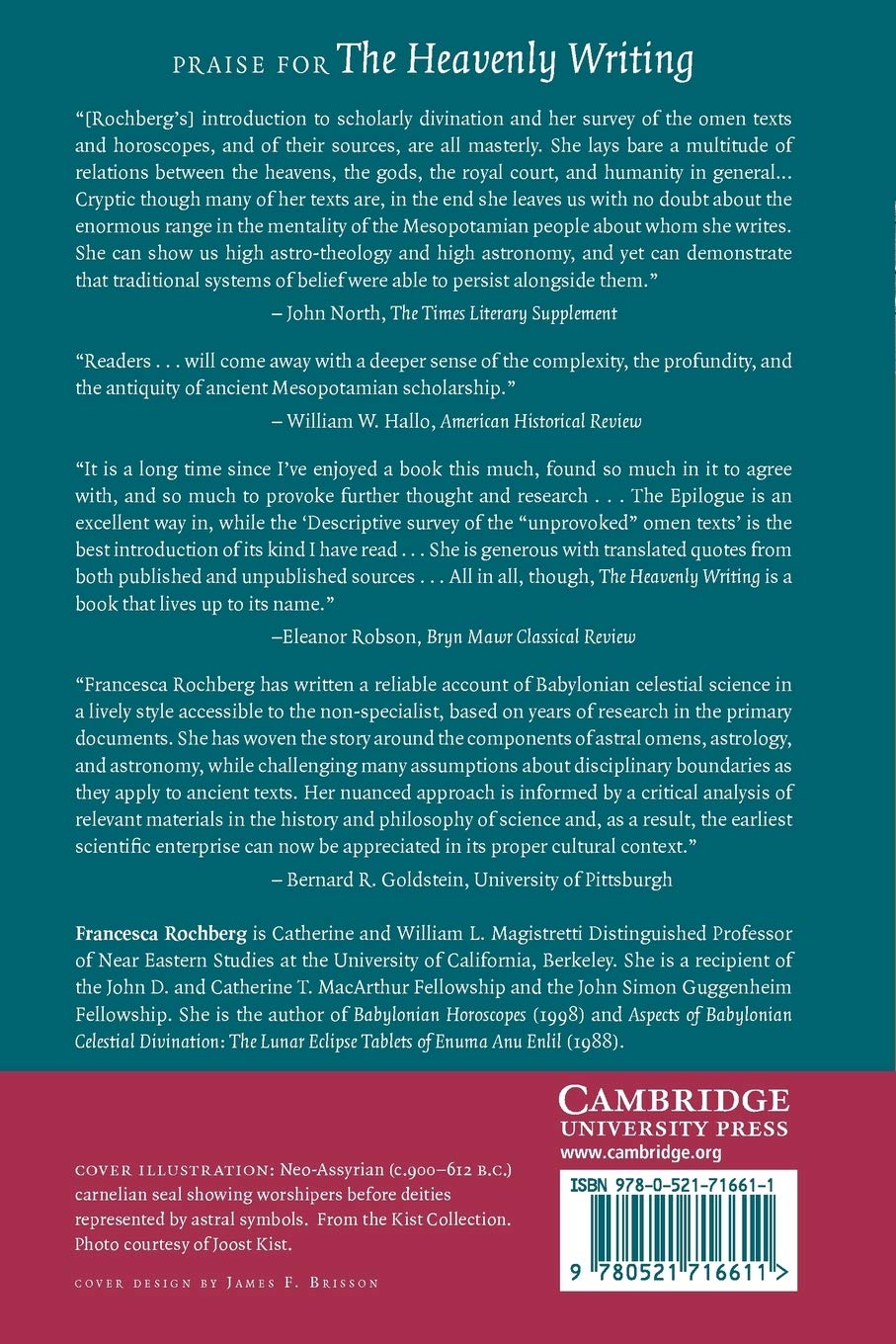 The Heavenly Writing: Divination, Horoscopy, and Astronomy in Mesopotamian Culture
