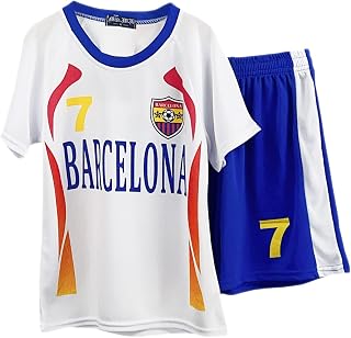 Football Summer Shorts Boys New Girls Top T-Shirt Vest Kit Set Soccer Outfit Gift Size Age 3-14 Years