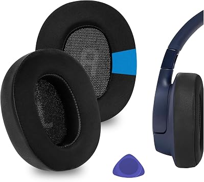 Geekria Sport Cooling-Gel Replacement Ear Pads Compatible with JBL Tune720BT/ Tune750BTNC/ Tune710BT/ Tune700BT/ Tune760NC/ Tune770NC Wireless Headphones, Repair Parts Black