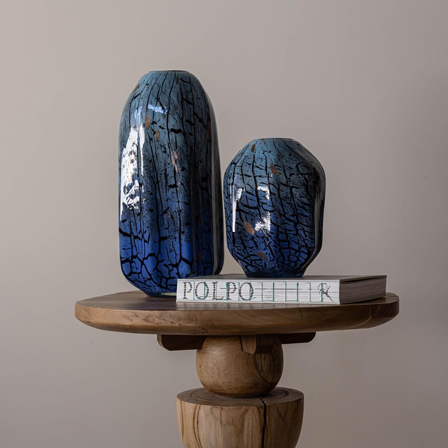 LIVING TALK Patina TACP926BL Flower Base (Flower Vase)