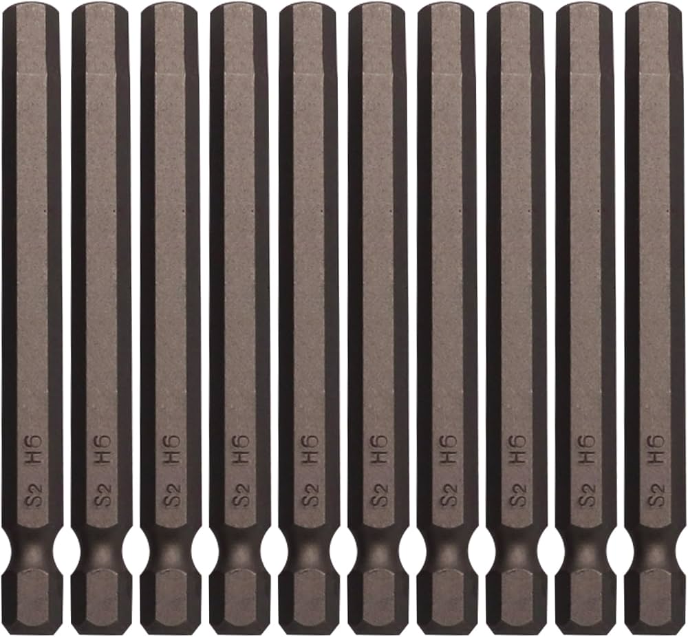 Amazon.co.jp: Sipery 六角穴レンチ ドリルビット H6 (6mm) S2