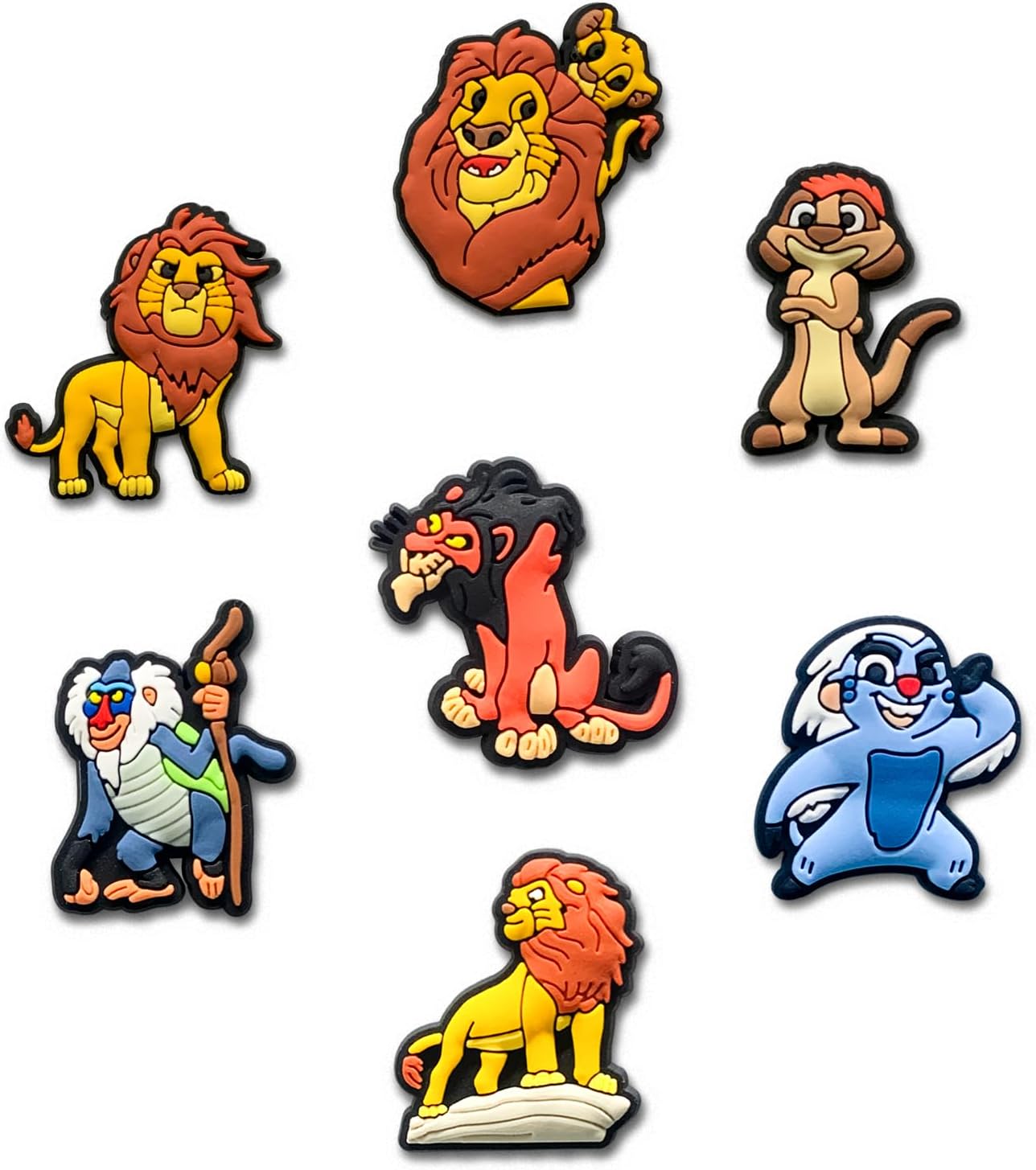 Wlyosvje 20Pcs Cartoon Shoe Charms for Clog Sandals, Cute Shoes Decoration Charms for Teen Adults image 4