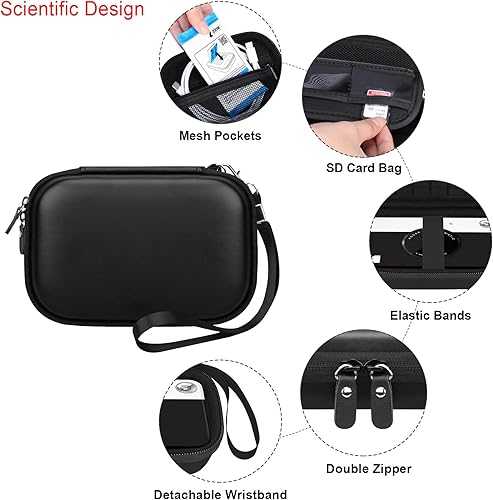 Miniatura 4 de Elonbo Funda de Transporte para Cámara Digital de Impresión Instantánea a Todo Color KODAK Printomatic, Mini Impresora de Fotos Portátil, Bolsa de