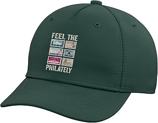 Stamp Collecting Passion Postage Stamp Collection Philately Adjustable Baseball Hat