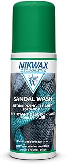 Nikwax Sandal Wash for Cleaning and Deodorizing Sandals, Climbing Shoes, and Sockless Footwear