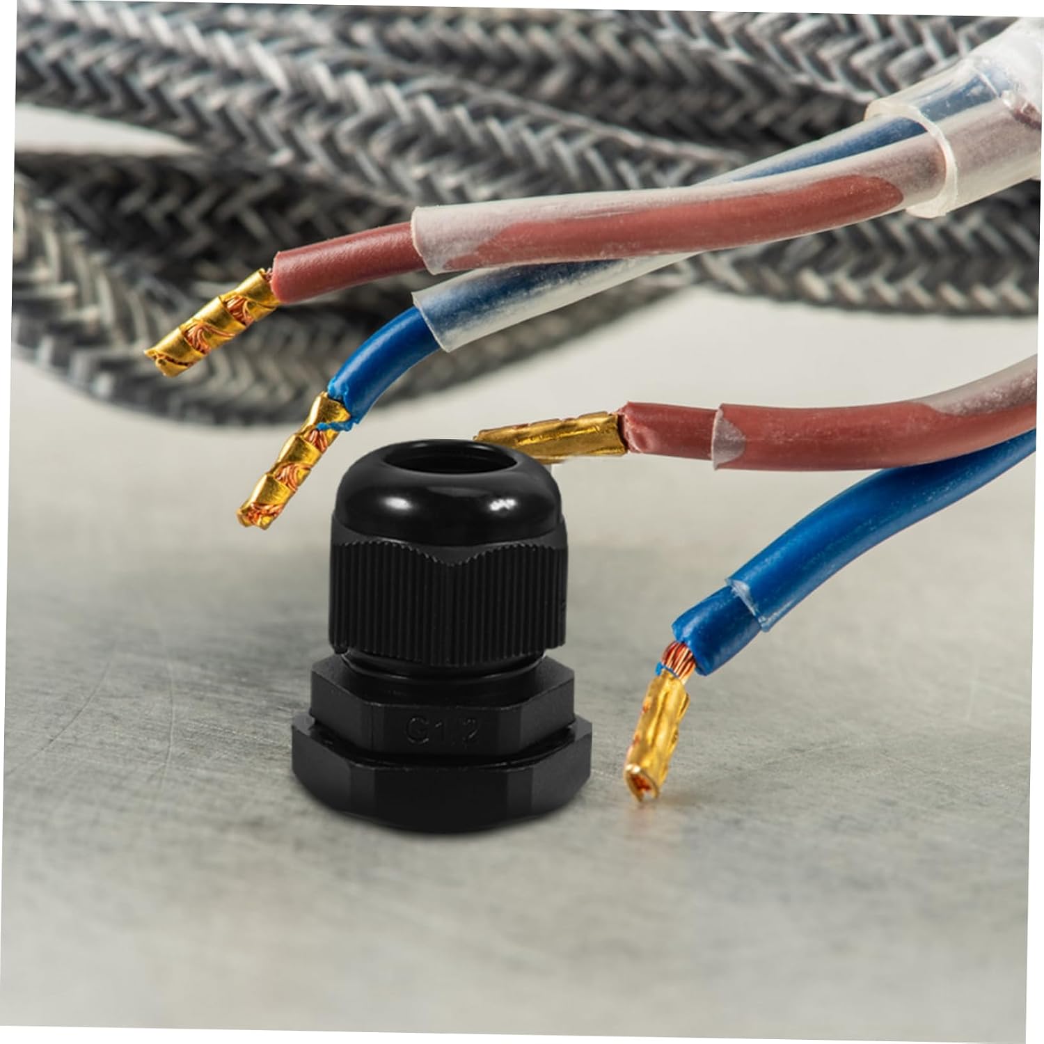 20pcs Wire Connectors Electrical Cam-Type Connectors Cable Glands Cable Adapter Joints Cord Grip