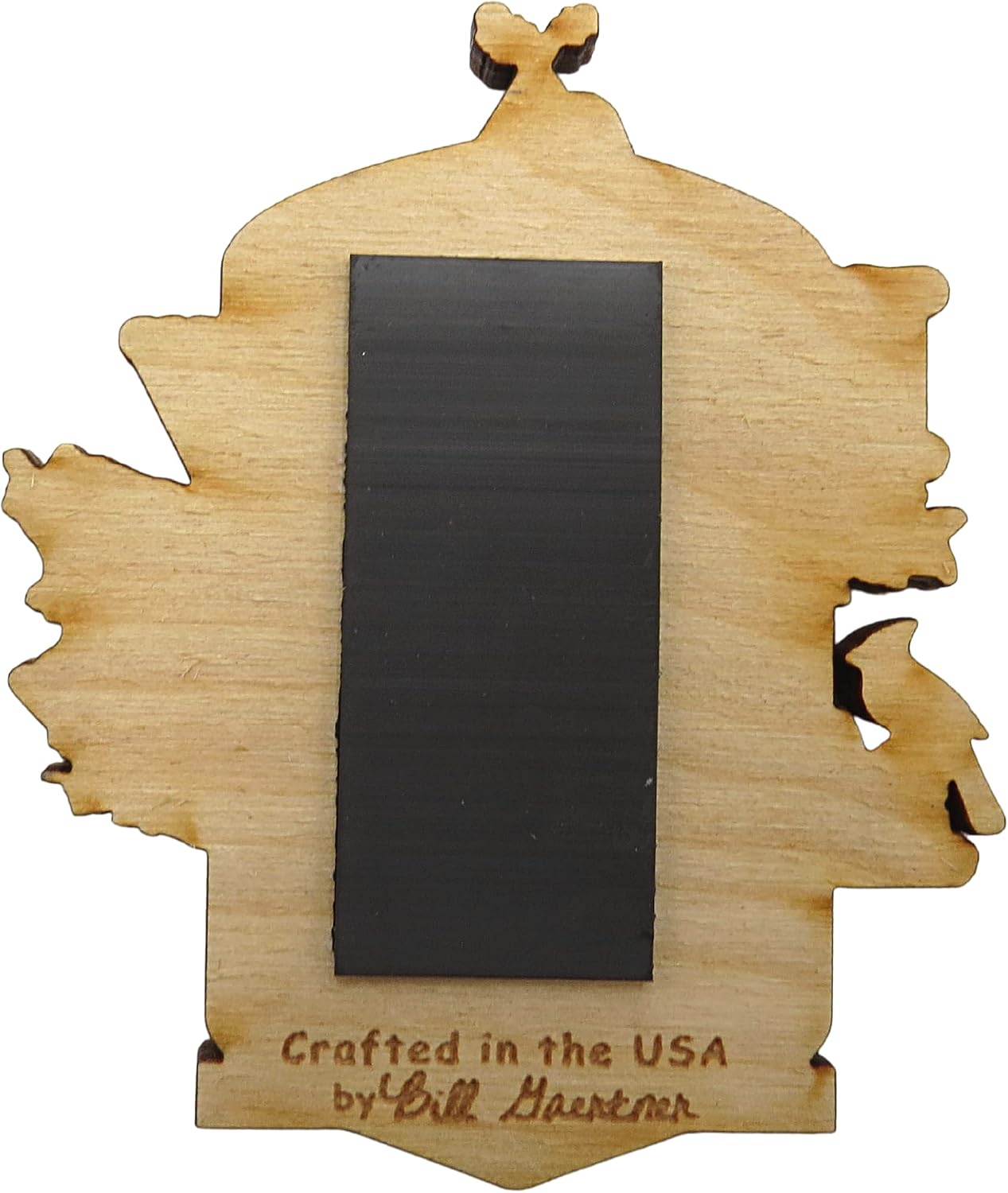 Wooden Kentucky Silhouette Montage Laser Cut Painted Magnet, Rustic State Souvenir Gifts and Collectible Accessories for Refrigerators, Lockers, or Whiteboards, 3.25 Inches image 2