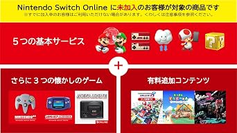 Nintendo Switch Online + 追加パック 個人プラン 12ヶ月|オンラインコード版