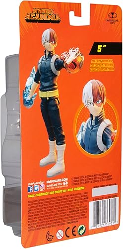 Miniatura 7 de McFarlane Toys - Figura de acción My Hero Academia Shoto Todoroki de 5 pulgadas