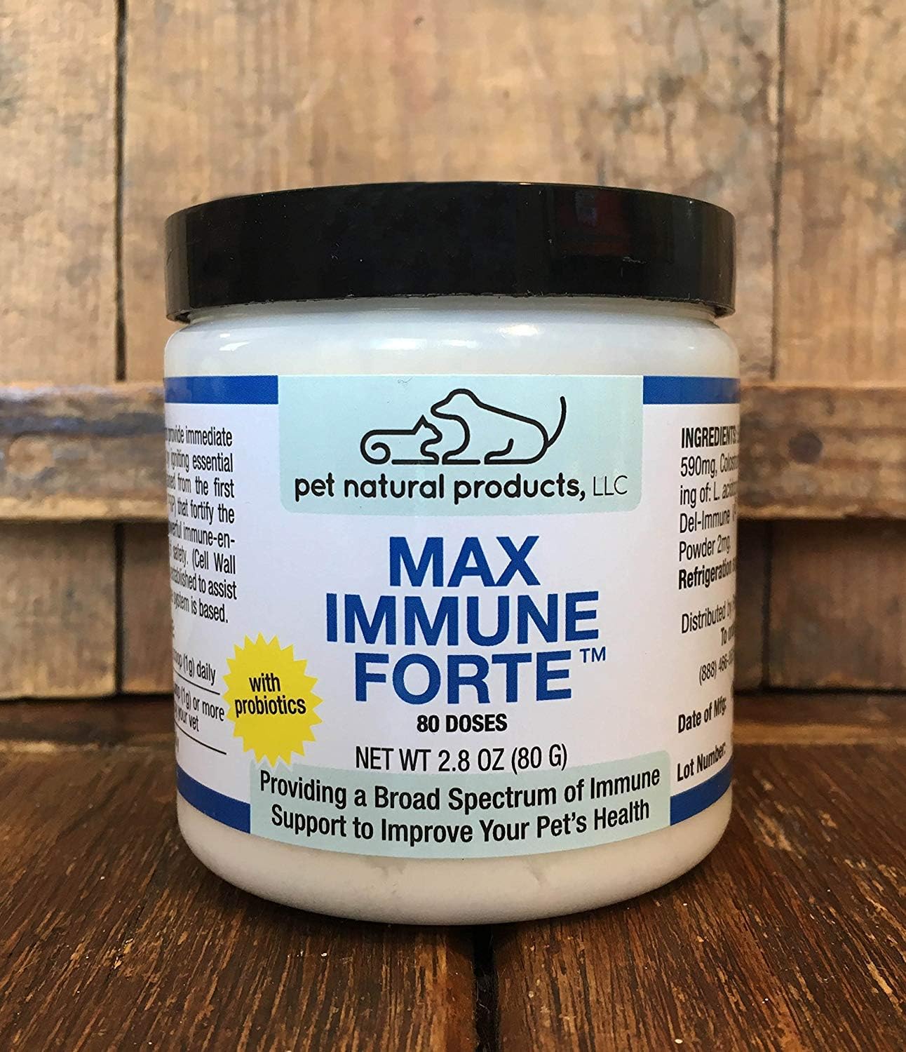 Pet Natural Products Max Immune Forte