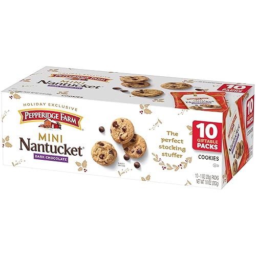 Vista 12 de Pepperidge Farm Milano Cookies, chocolate negro, 10 paquetes, 2 galletas por paquete