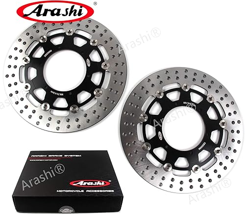 Miniatura 2 de Arashi Rotores de disco de freno delantero trasero para BMW F700GS 2013-2015 ABS 2013-2018  F800GS 2009-2015 ADVENTURE ABS 2013-2018 Accesorios de