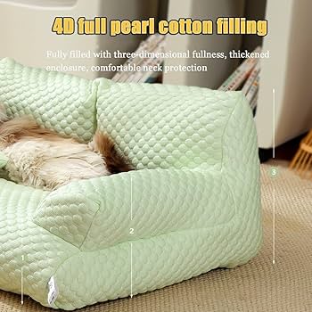 Cuccia Rinfrescante Per Cani In Seta Di Ghiaccio - Lettino Estivo Traspirante E Lavabile | Antiscivolo Per Animali Domestici