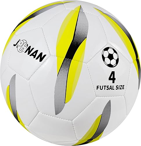 Miniatura 3 de Low Bounce Futsal Ball Size 4, Professional Indoor Soccer Ball with Reinforced Stitching & TPU Cover for Training, Games, Competition - Durable