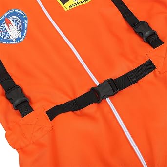 Kranchungel Mens Astronaut Costume Adult: Men Space Suit Spaceman Explorer Flight Suit for Themed Parties Halloween Costumes