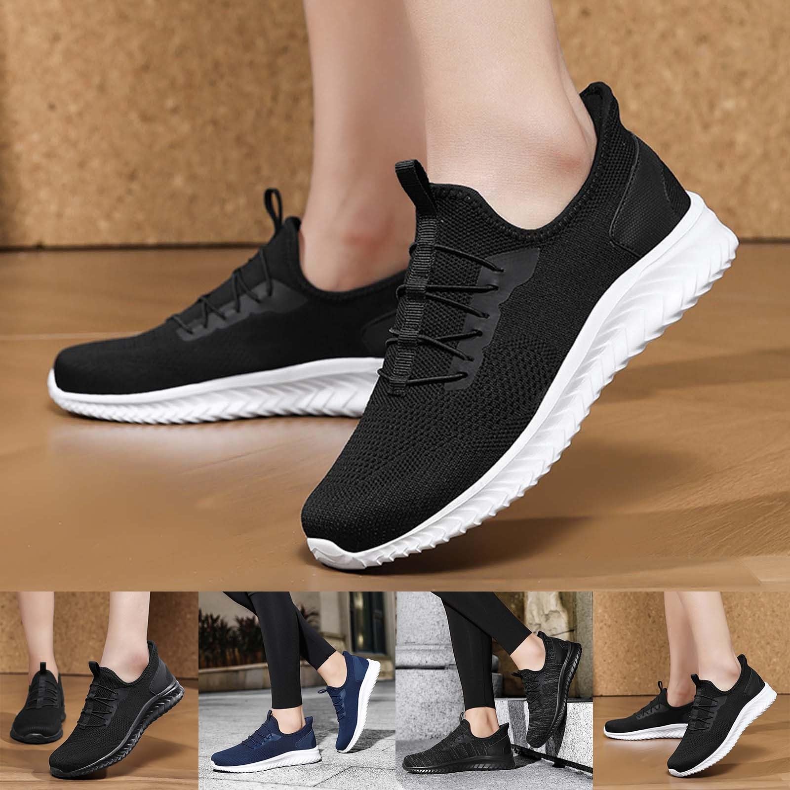 Zapatillas deportivas para hombre y mujer, antideslizantes, para caminar, ligeras, transpirables, para exteriores, cómodas, para correr, tenis, correr, tenis, senderismo, etc