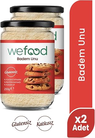 Wefood Glutensiz Badem Unu 250 gr 2li
