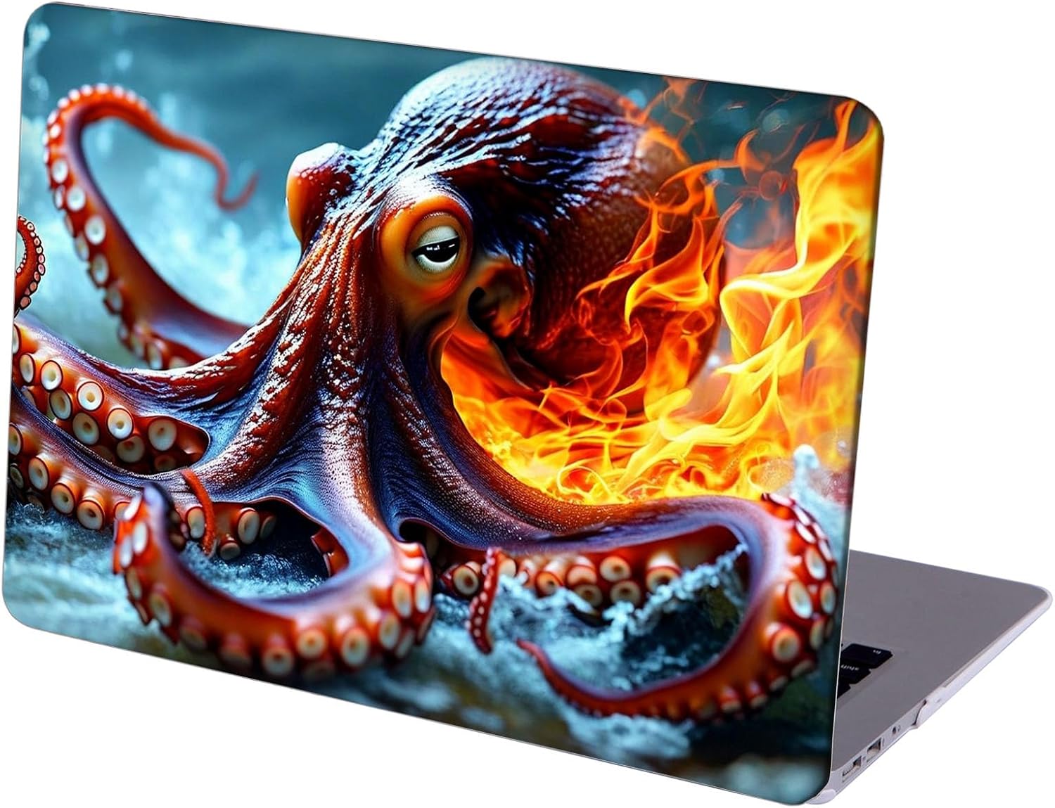 Compatible with MacBook Neo 13-inch, Hard Shell Case with Keyboard Cover and Screen Protector (A3404 A18 Pro chip, 2026 Release) - Octopus MC23159