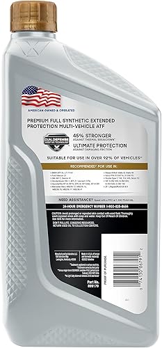 Miniatura 2 de Valvoline Líquido de transmisión ATF de protección extendida totalmente sintético 1 cuarto de galón