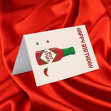 Funny Birthday Card for Boyfriend, Men, Husband, Women,Girlfriend, Happy Birthday Gifts Idea Decorations for Wife Fiance Him or Her Bestie