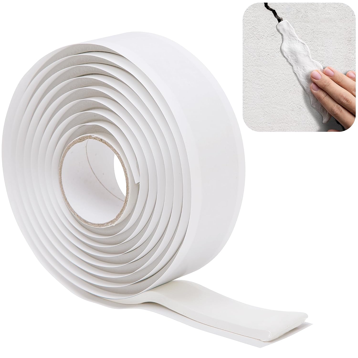 79"x 1" Moldable Silicone Putty, 5mm Thick Waterproof Butyl Seal Putty Tape