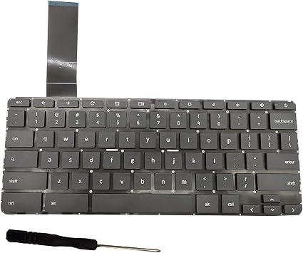 Keyboard Replacement for HP ChromeBook 11 G5,Moon2020 Laptop Keyboard no Frame,not fit 11 G5 EE,US Layout,Black,855623-001 917442-001