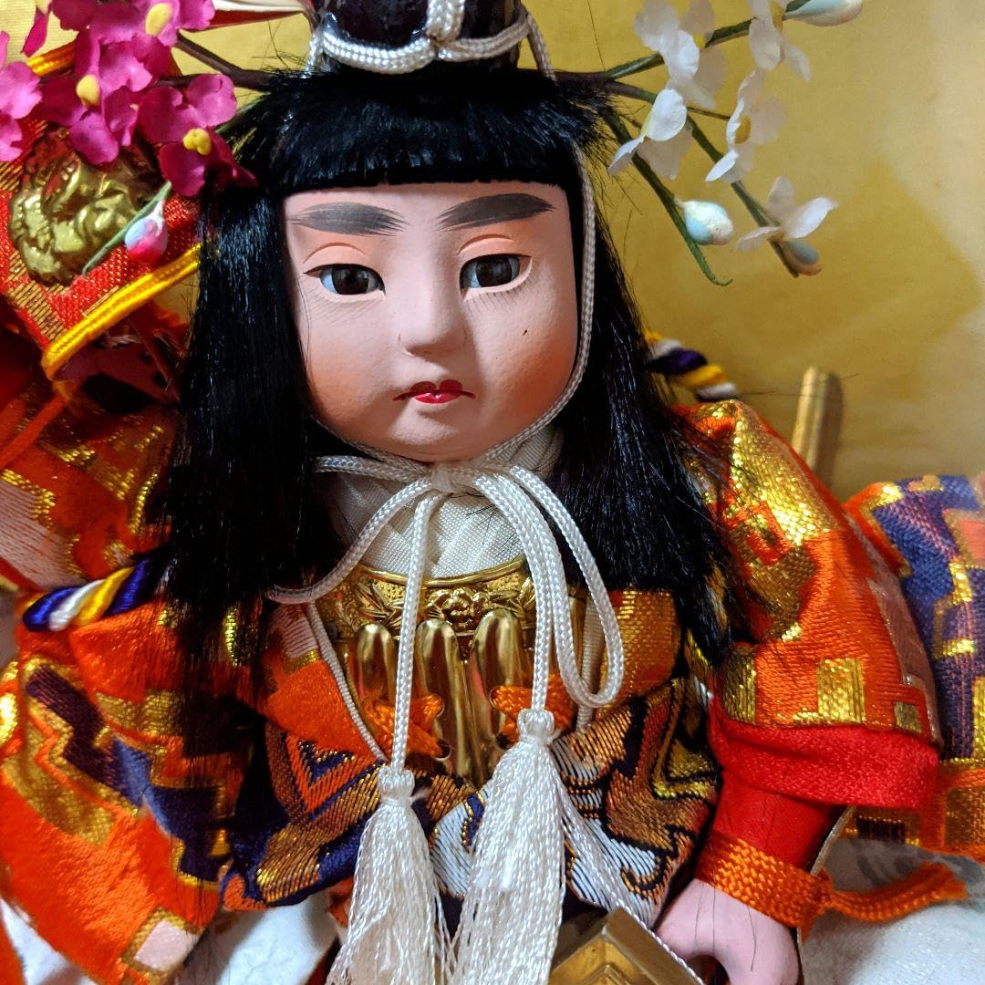 Amazon | 五月人形 兜差 ケース人形 節句飾り こどもの日 端午の節句