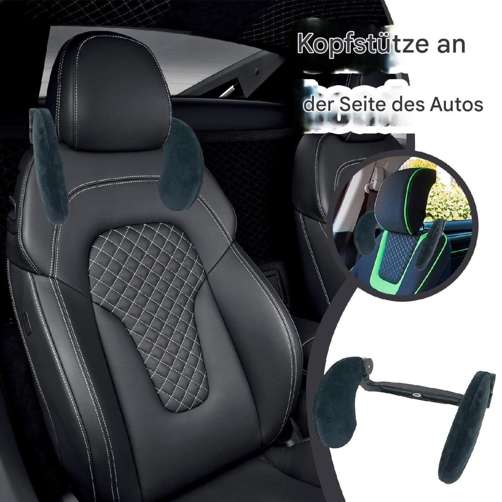 Appui-Tête De Pour En Voiture Coussin De Nuque Ajustable Pour Et Repos En