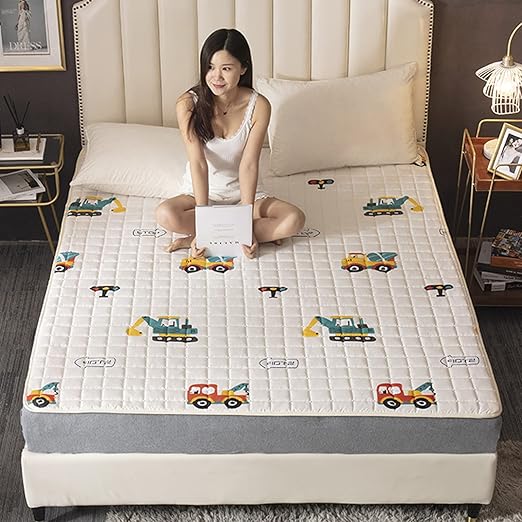 Amazon 敷きパッド ベッドパッド 綿100 オールシーズン シングル 花柄 子ども部屋 子供 可愛い 柄 敷パッド 敷きパット 吸汗通気 洗える 速乾 ズレ防止 吸湿性 135 0cm 清潔 冷え対策 冷房対策 寝具 快適敷きパッド 春夏秋冬 ベッドパッド 敷きパッド オンライン通販