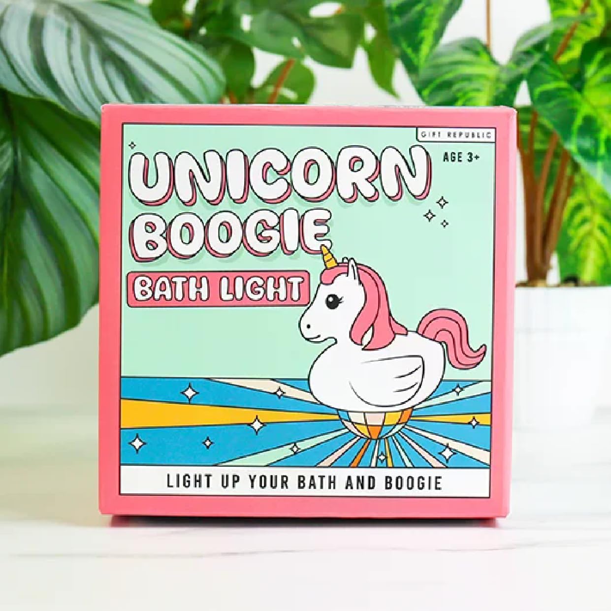 Gift Republic Unicorn Boogie Bath Light Novelty Lamp, Multicolor image 5