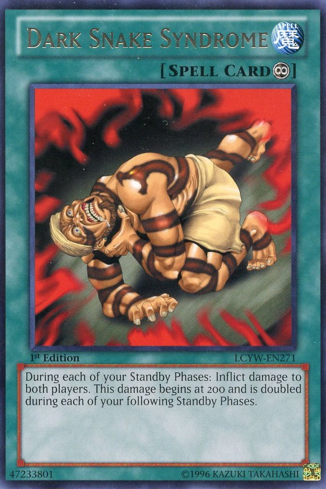 YU☆ Amazon.com: YU-GI-OH! - Dark Snake Syndrome (LCYW-EN271