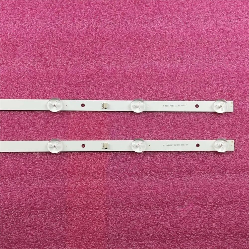 Compatible with 2 Pcs 1TV Backlight Strip Model Cc02320d570v12 H32e8000q Dexp H32d7000q H32d8000q SW-LED32R301BT2 RCA RTDVD3215-B T3211M