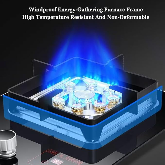 Estufa de Gas con 1 Quemador, 5.2KW, Protección Contra Apagado, para Cocina Doméstica miniatura 5