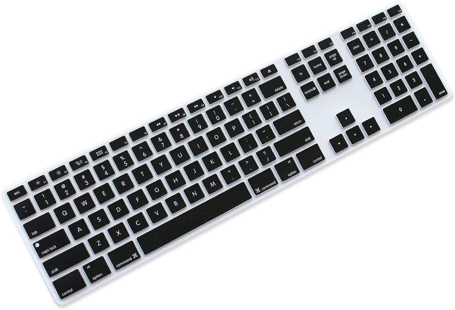OJOS Ultra Thin TPU Keyboard Cover Skin for Apple iMac Keyboard Numeric Keypad Wired USB A1243 (NOT FIT Magic Keyboard) Full Size Numeric Keypad Protector (Transparent Clear) (B08JJ3RP47) Amazon Price History, Amazon Price Tracker