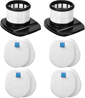IX140 IX141 IX142 Filters, Lichelete IX141 Filters for Shark Rocket Pet Pro IZ140 IZ140C IZ141C IZ142 UZ145 Stick Vacuums, Part 616FJ140 and 617FJ140, 2 Pack Filter, 4 Pack Foam and Flet Filter Kit