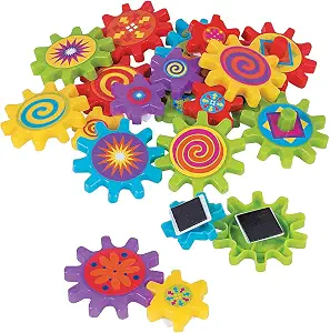 Fun Express Spinning Gear Magnets, Assorted, 22 Pieces