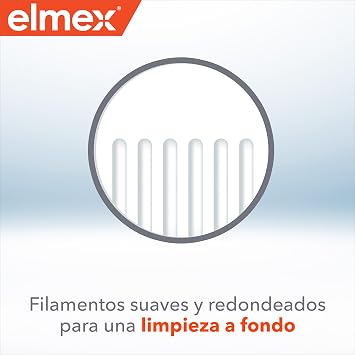 Elmex Junior Soft Children's Toothbrush, 1 Unit, Children's Brush for Children from 6 to 12 Years with Permanent Teeth, Interdental Cleaning, Compact Head for Reaching Hard to Access Areas