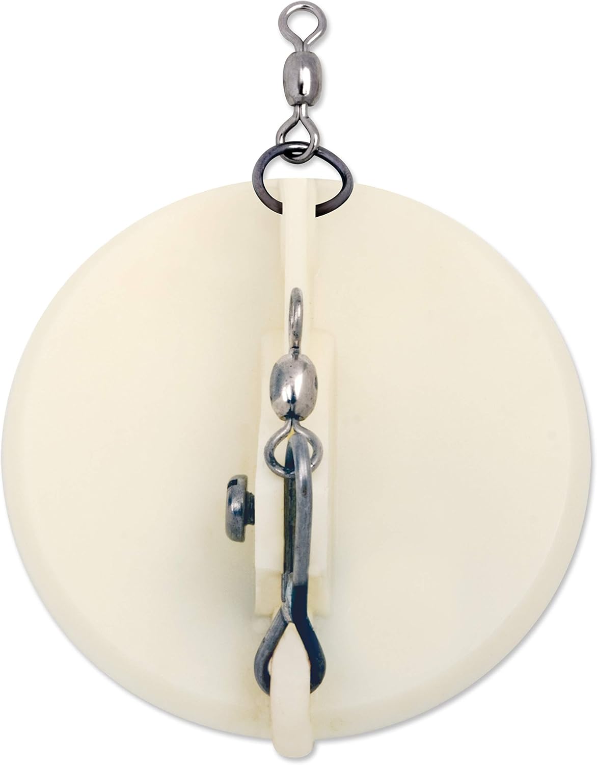 Luhr-Jensen 1 Dipsy Diver Everglo/White Bottom