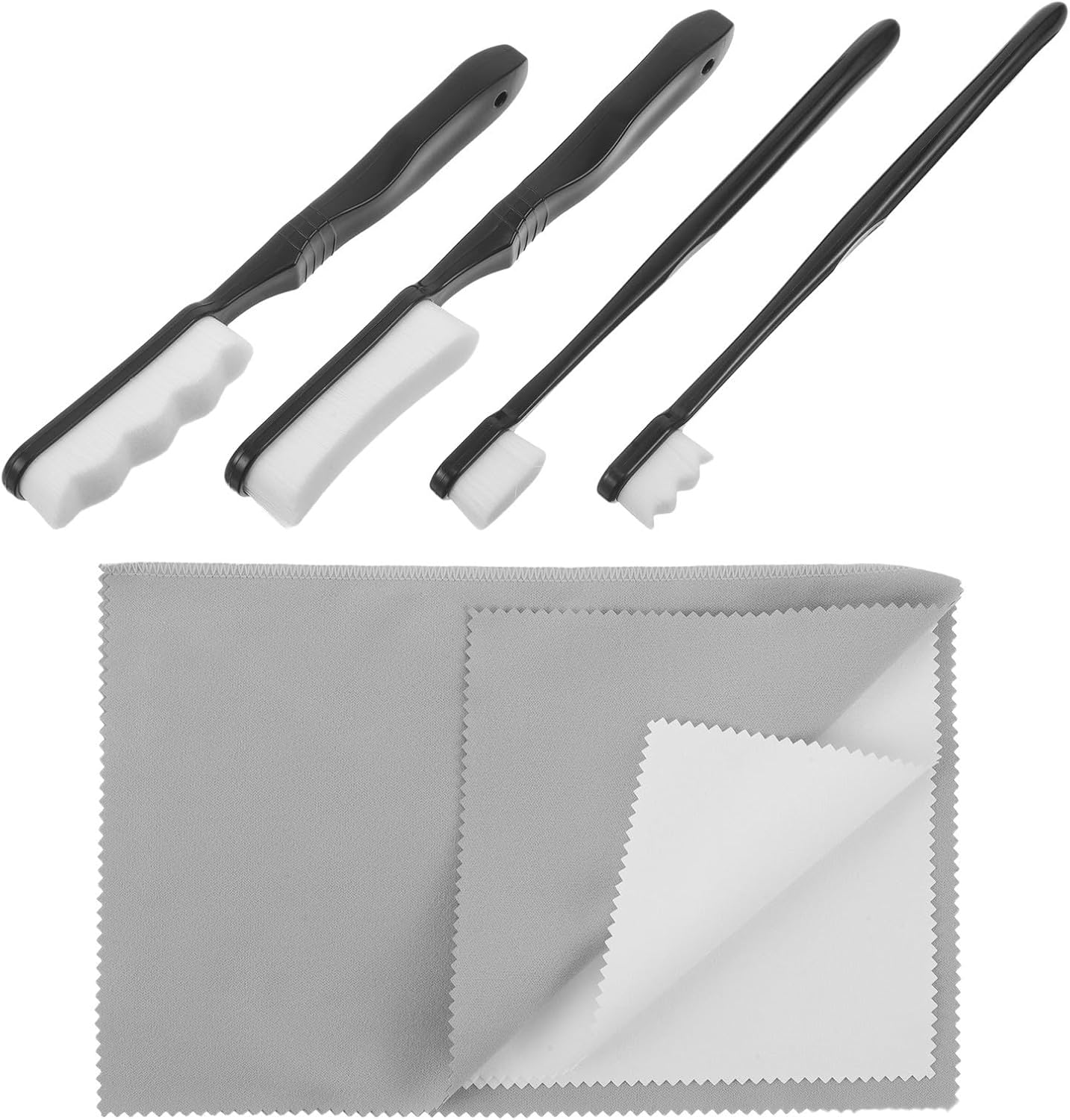 PATKAW 6pcs Jewelry Polishing Cloth Set for Silver and Gold Soft Fabric Cleaning Cloths Restore Shine and Remove Tarnish Compact and Portable for Everyday Cleaning Routines