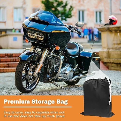 Miniatura 5 de Funda para motocicleta, con rejillas de ventilación, para diferentes modelos de Touring Harley Davidson Road King, Road Glide, Street Glide, Electra