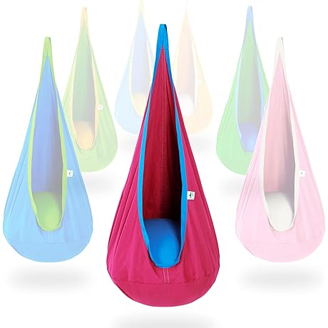 OUTREE Kids Pod Swing Seat: A Cozy Hideaway for Children's Playrooms